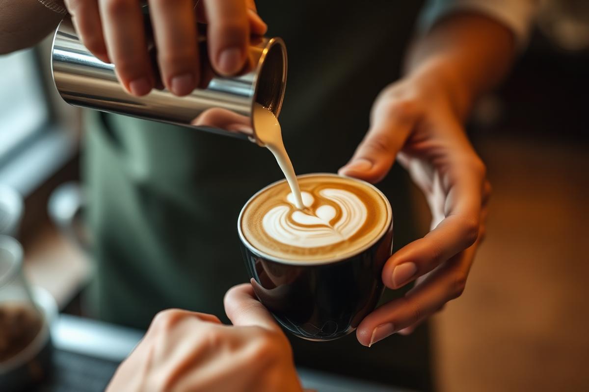 The pour